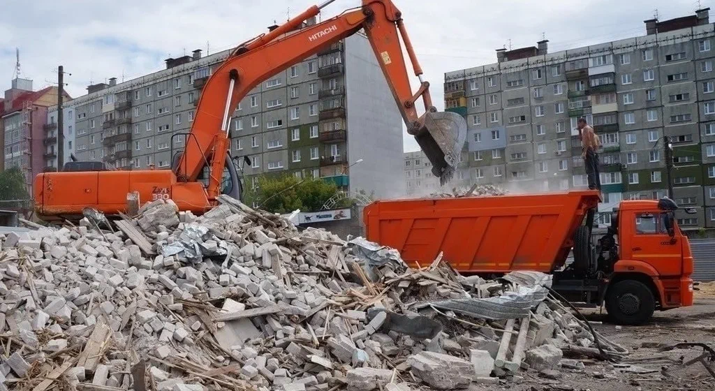 Профессиональный вывоз строительного мусора в Челябинске в октябре